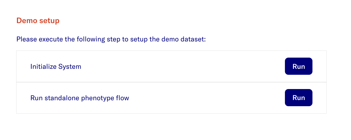 DemoSetup