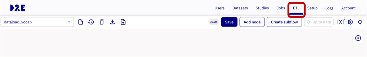 ETL tab